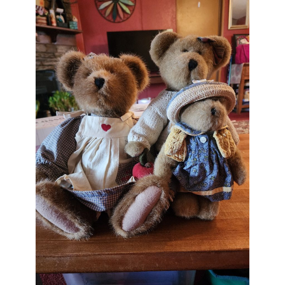 3 BOYDS BEARS - Picture 1 of 15